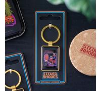 Cat Dimension Keyring By Steven Rhodes - Retro Feline Portal Accessory