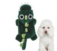 Cat Dinosaur Costume - Soft Pet Outfit, Dog Plush Costume, Cold Weather Apparel With Adjustable Fit | Dog Clothing For Cats Dogs Increasing Festive Enjoyment Supporting Role Play Boosting Imaginative