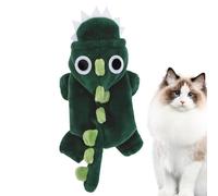 Cat Dinosaur Costume, Stretchy and Portable Pet Dinosaur Costumes, Multifunctional Dinosaur Costume for Halloween, Super Soft Dog Clothes by Temp