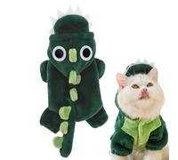Cat Dinosaur Costume, Windproof Dinosaur Costume for Pet Dogs, The Soft and Breathable Flannel Fabric of Our Winter Pet Clothes Ensures
