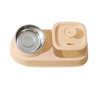Cat Dishes For Food And Water, Large Capacity Leak-Proof Spill-Proof Cat Feeder, Dry And Wet Separation Pet Fountains For Multi Pet Households Kitten Care