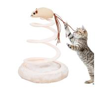 Cat Dock Toys - Interactive Kitten Toys - Environmental Enrichment Activities with Mice for Puppies Of All Sizes And Breeds