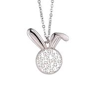 cat dog b protect animal pet lover Rabbit Necklace Pendant Bunny Animal Jewelry Gift
