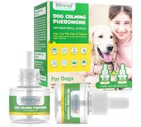 Cat Dog Calming Pheromone Diffuser Refill(2 Packs) | 60-Day Plug Ins Refills With 2X48 ML, Home Calming Refill To Help Reduce Anxiety & Stress In Pet,Anxiety Relief Stay Calmer,Safe & Natural (Dog)