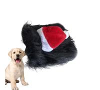 Cat Dog Christmas Santa Hat,Cute Funny Christmas Hat - Cat Clothes for Girls Boys Kids Teens Youth Winter Night Party Family Children Friends Girlfriend Outside Holiday