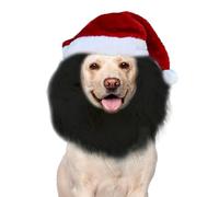 Cat Dog Christmas Santa Hat | Cute Funny Christmas Hat - Pet Clothing for Winter Days Family Night Youth Kids Outside Friends Girls Boys Children Party Teens