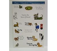 Cat & Dog Die Cut 300gsm Card Toppers Embellishments for Cardmaking Arts & Crafts (Dog JLH097)