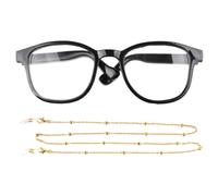 Cat Dog Eye Glasses, Cat Glasses with Chain - Cats Costume Glasses with Chain, Photo Accessories Indoor Outdoor Casket Joy Player for 15 Pounds Puppy for Hallo