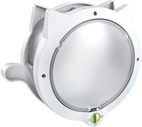 Cat Door for Pets - 4 Way Locking Cat Flap - for Interior Doors & Exterior Doors, Wall or Hidden Cat Litter Box - Easy & Quick Installation,White