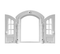 Cat Door, French Retro Pet Access Panel, Small Feline Flap For Bedroom, Garage Window Corner Living Room Entrance System, Interior Passage For Anim