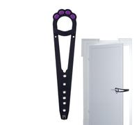 Cat Door Holder Strap - Cute Door Latch Holder | Cat Paw Shape Door Latch, Door Latch Strap For Babies, Alternative Door Locks Adjustable Pet Door Latch Interior For Letting Cats In Keeping Dog Out