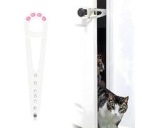 Cat Door Latch Holder Universal Door Strap Pets Alternative Door Locks Adjustable Pet Door Latch Interior for Letting Cats In Keeping Dog Out