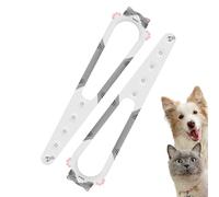Cat Door Prop - 31.5 x 8 x 0.3 cm Cat Latch For Door, Cats Doors Latch, Doors Prop For Cats, Adjustable Safety Portable Pet Accessory, Portable Gate Stopper Locks Bedroom Living Room