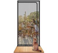 Cat Door Screen - Anti-Scratch - Zipper Closure - Prevents Puppies And Cats From Running Out Of The House(100x200cm)