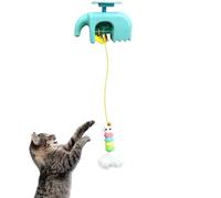 Cat Door - Suspended Motion Driven Teasing Apparatus, Three Speed Action Engagement Tool, Door Mounted Moving Attraction, Energy Releasing Companion Entertainment Structure | For Curious Pet