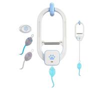 Cat Door Toy, Automatic Motion, 9x14.5cm, Hangable Teaser Play, Kitten Play Supply, Automatic Toy, For Pet Parents, Trainers, Animal Lovers, Families, Friends