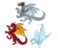 Cat Dragon Paper Doll - Fun Flexible Posable Jointed Bulldog Decor | Animal Figure Paper Craft Kit | for Desktop Home Party Hobby Halloween Thanksgiving Holiday Birthday Dormitory Apartment