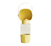 Cat Drinking Cup Outdoor Water Dispenser for Pet Dog Drinker Outdoor Leakproof Drinking Cup for Dogs Outdoor for Walking, Camping, Home, Travel