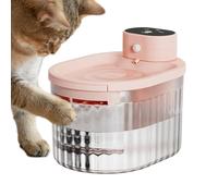 Cat Drinking Fountain - Large 3L Water Dispenser, Filtered Hydration Bowl Flow Design, Convenient Pet Drinking Bowl, Portable Hydration Station | Home Apartment Dorm Use For Puppies Kittens Travel