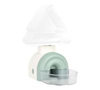 Cat Drinking Trough - Hedgehog Drinker Automatic Pine Shape Automatic Feeding Station Hanging for Cats Ferrets Squirrel Outdoor Use 520 ml
