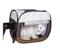 Cat Drying Box - Portable Drying Box for Pets, Folding Bath | Waterproof Bath Items for Dogs of Steering Wheels Made of Non-T Fabric
