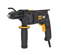 CAT DX16 Impact Drill 850W 13mm | 3000 RPM | 48000 BPM | Keyless Chuck | Aluminium Gear Housing | 35mm Wood 20mm Masonry 13mm Steel | Variable Speed | Depth Gauge Included