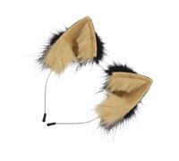 Cat Ear Headbands for Girls - Plush Cosplay Headdress | Holiday Cosplay Hairhoop - for Girls Teens Halloween Costume Parties Festivals Birthday Daily Wear Stage Performance Comic Conventions