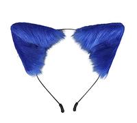 Cat Ears Headband, Handmade Cat Ears Headwear, Girls Hair Accessory Plush Hair Band Headbands for Women Girls