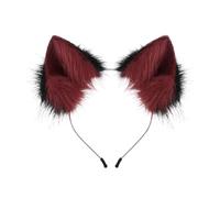 Cat Ears Headband | Plush Dress Up Headpiece - Photo Booth Costume Headband - for Women Girls Students Young Adults Content Creators Halloween Costume Parties Festivals Birthday Comic Conventions
