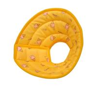 Cat Elizabethan Adjustable Collar Pet Dog Neck Cone Recovery Collar Anti-bite Protective Medical Neck Ring Pet Accessories(Orange Yellow,M)