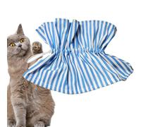 Cat Elizabethan collar- 15-57cm Comfortable Cone, Flexible Collar, Lightweight Structure Breathable Cotton Material With Hook Loop Strap | Cat Recovery collarFor Post Protection And
