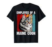 Cat - Employee of a Mine Coon T-Shirt