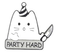 Cat Enamel Pin: Ich Bin Fein | Cute Animal Brooch, Klein, Non-precious metal