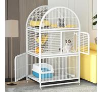 Cat Enclosure on Wheels - DIY Outdoor Kennel for Cats, Spacious Exercise Area for Multiple Cats, Safe and Happy Outdoor Play Space