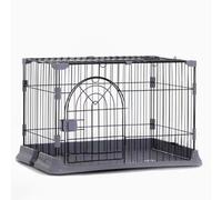 cat Enclosures Cage, Cat Enclosure With Removable Top Cover For Cats And Small Pets Multicolor Multiple Sizes(Grey,755044cm)