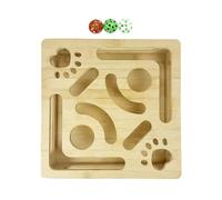 Cat Enrichment Toy - Interactive Fun Kitten Puzzle Scratch Box Activity Game Playset | Addictive Pet Toy for Small, Medium and Large Cats, Indoor and Outdoor