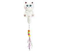 Cat Enrichment Toys Automatic Retractable Wall Mounted Teaser | Indoor Pet Kitten Puzzle Toys for Small Medium Large Indoor Home Travel Daily Garden Yard Outdoor