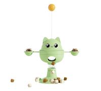 Cat Enrichment Toys,Indoor Cat Toys for Boredom, Cat Feeder Chew Toys, Cat Hunting Spinning Toy, Kitten Toys, ju