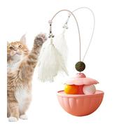 Cat Enrichment Toys Pet Teaser Wand with Catnip Balls