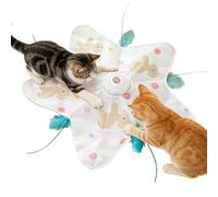 Cat Enrichment Toys, USB-Rechargeable Interactive, Hunting Toy for Indoor Cats, for Kitten Indoor Gardens Lawn Outdoor Yards Porches