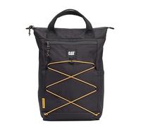 Cat erpillar City Vibes S Backpack 84661-01 - Compact City Backpack Unisex - Robust Daypack Made of 420D Ripstop Material - Small 13L Shoulder Bag for Everyday and Travel, black, Einheitsgröße