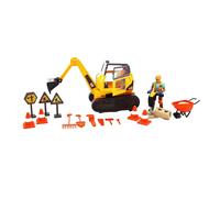 CAT erpillar Workforce Excavator Action Set CAT Multicolor
