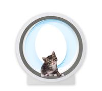 Cat Exercise Wheel for Indoor Cats, 47 Inch Cat Exerciser Treadmill with Carpeted Runway, Cat Running/Walking/Training for Fitness and Healthy, Suitable for Most Cats