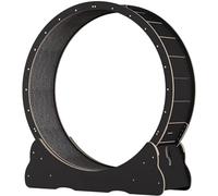 Cat Exercise Wheel with Locking Mechanism and Carpet Surface for Weight Loss and Physical Activity