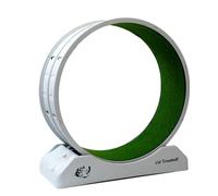 Cat Exercise Wheels for Indoor Cats, Cat Treadmill, Easy to Assemble Cat Treadmill with Locking Mechanism, Silent Cat Running Wheel, Plastic Non-clamping Exercise Fitness Pet Cat Toy,Green