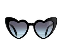 Cat Eye Black Blue Gradient Sunglasses Saint Laurent Black One Size