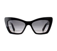 Cat Eye Black Grey Gradient SF1081SE Salvatore Ferragamo Black One Size