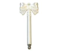 Cat Eye Magnet Nail Magnet Stick With Cute Bow Decor (White)