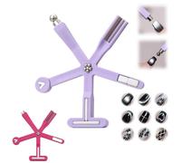 Cat Eye Magnet, Nail Tools, Cateye Magnet for Nails, Cat Eye Magne T, Unleash 8 Creative Cateye Styles, Achieve Diverse and Captivating Nail Art (purple)