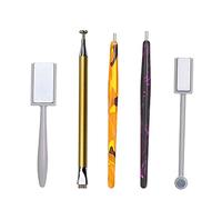 Cat Eye Magnet Tool, Nail Magnet Set, Magnet Stick Double Head Flower Design Nail Magnet Pens, Strong Magnet for Cat Eye Gel Polish, Fast and Efficient Tool